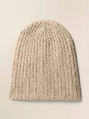 Jackson Slouchy Rib Beanie - Oatmeal Heather