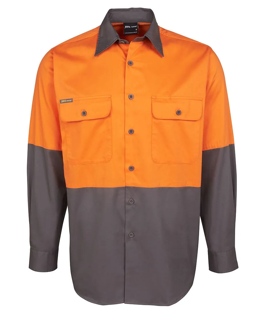 JB's HI VIS L/S 150G SHIRT - 6HWSL