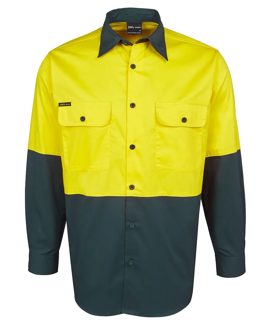 JB's HI VIS L/S 150G SHIRT - 6HWSL