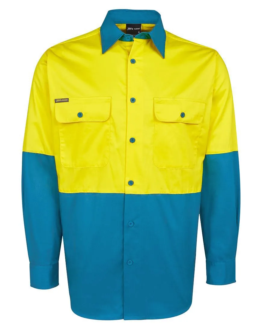 JB's HI VIS L/S 150G SHIRT - 6HWSL