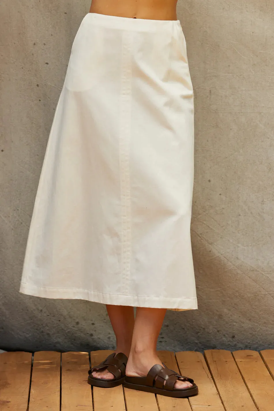 Jimena Flare Midi Skirt