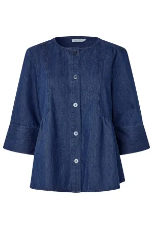 Juvila Denim Shirt - Dark Denim