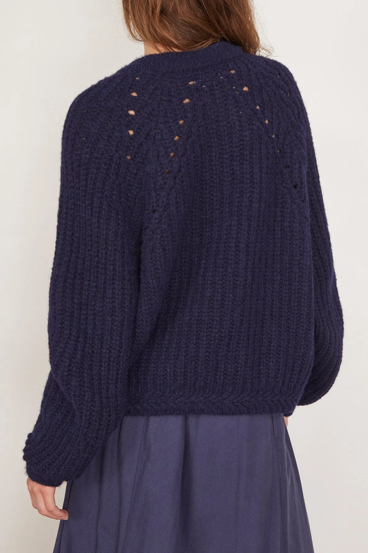 Landrey Sweater in Navy Blue