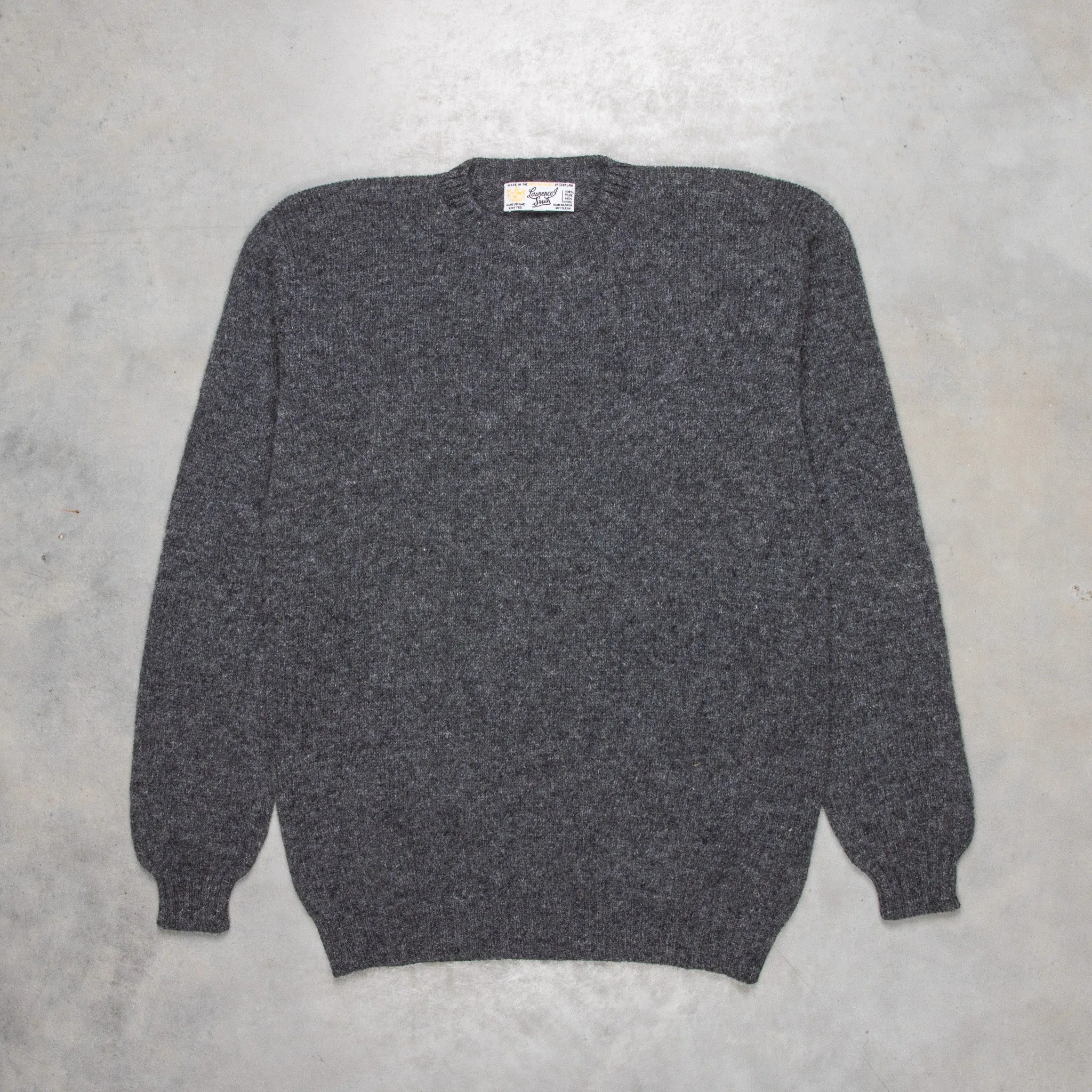 Laurence J. Smith Super soft Seamless Crew Neck Pullover Oxford