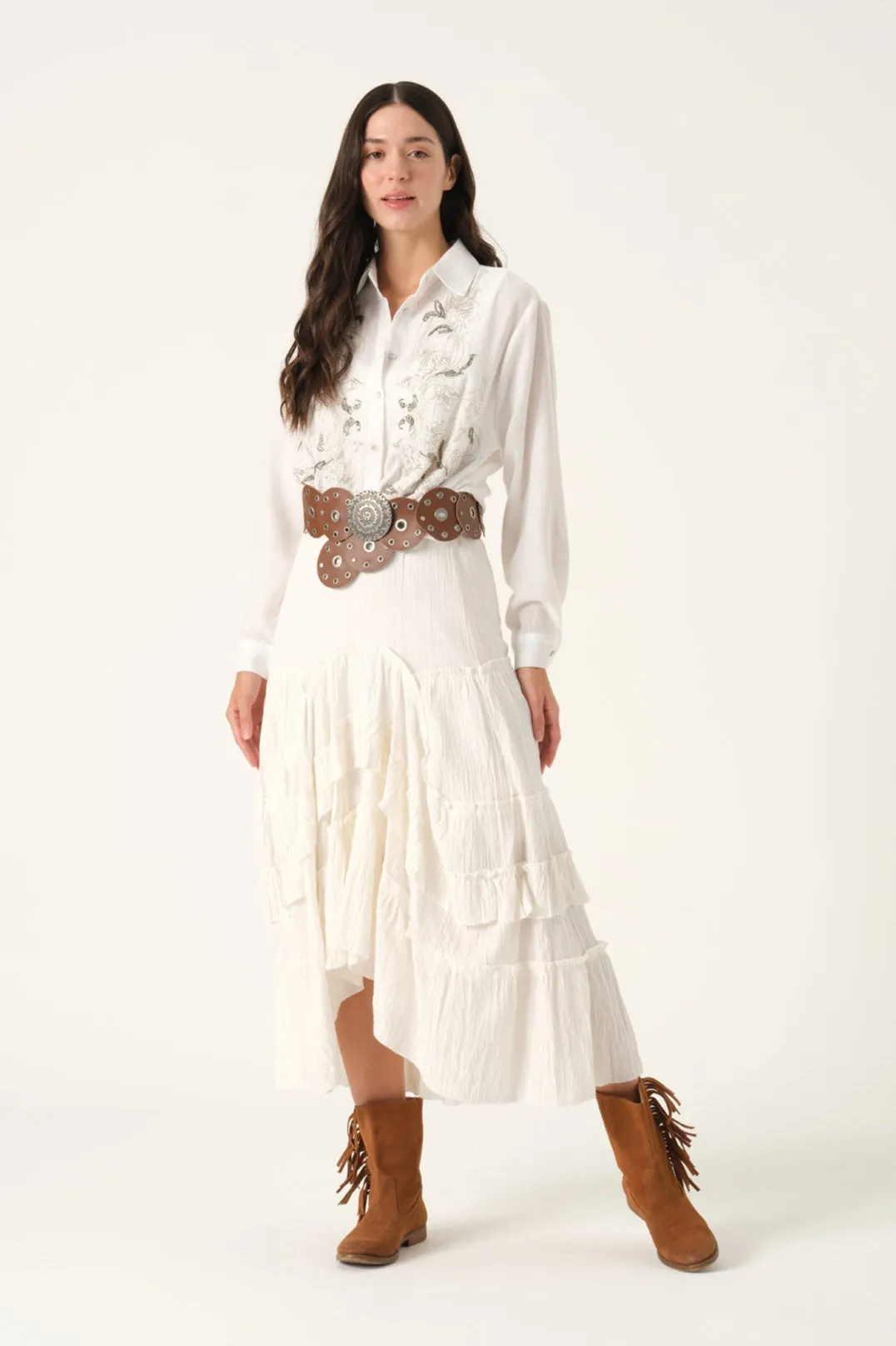 Layered skirt