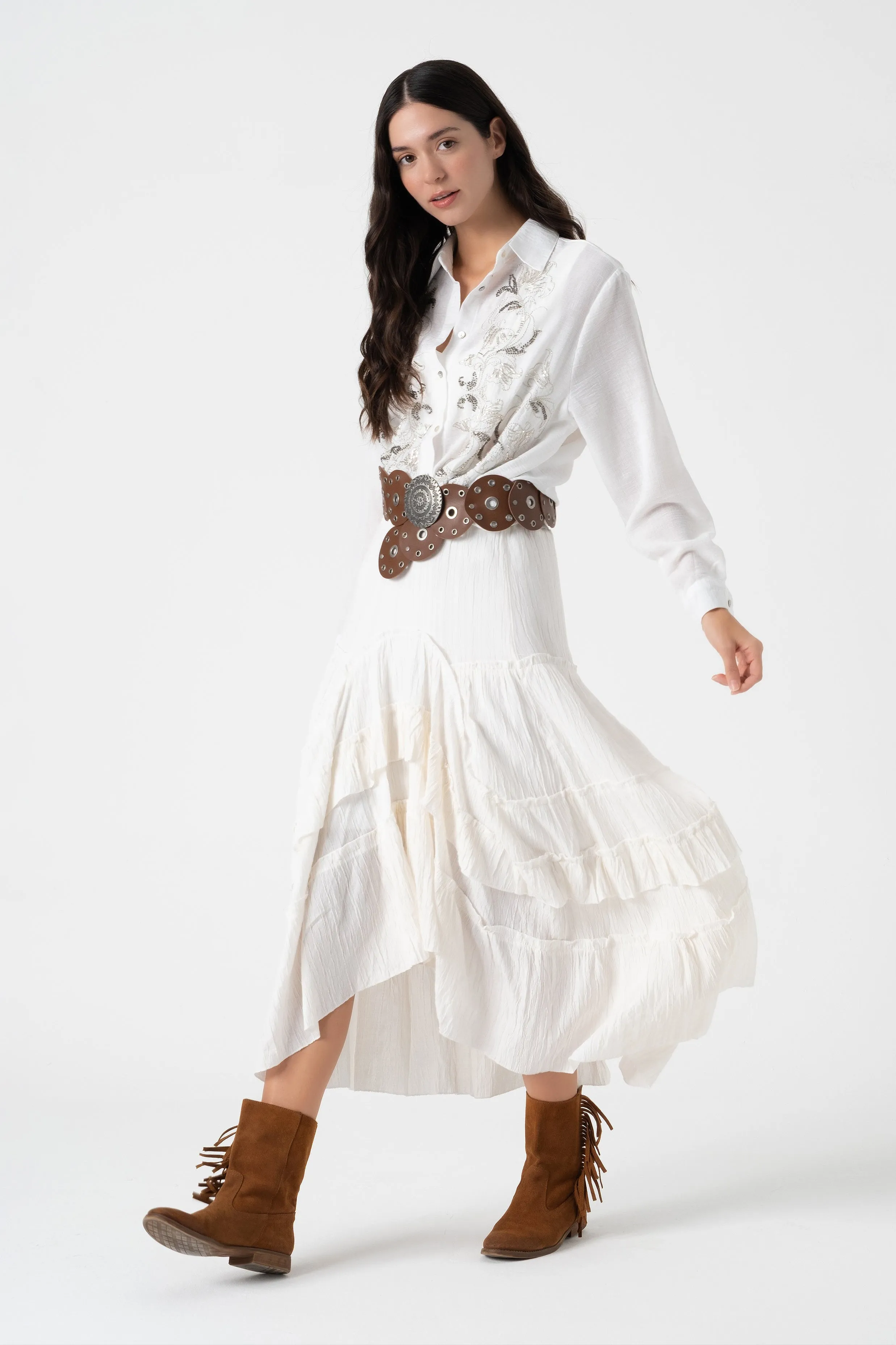 Layered skirt