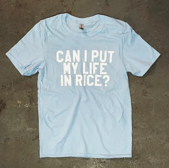 Life In Rice T-Shirt Large