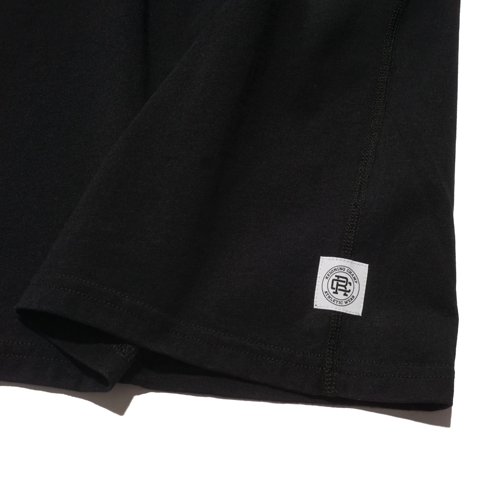 LIGHTWEIGHT JERSEY T-SHIRT "BLACK"