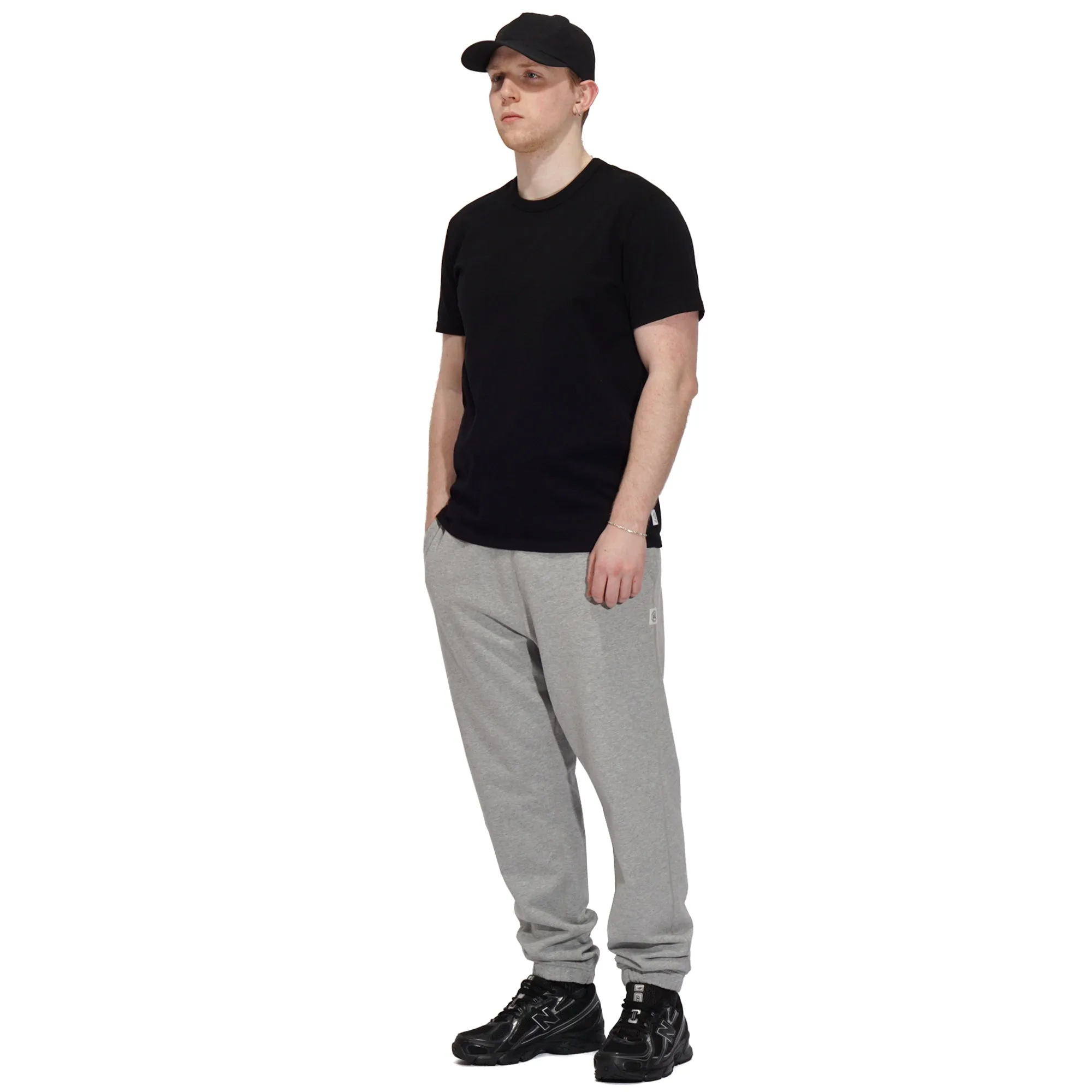 LIGHTWEIGHT JERSEY T-SHIRT "BLACK"