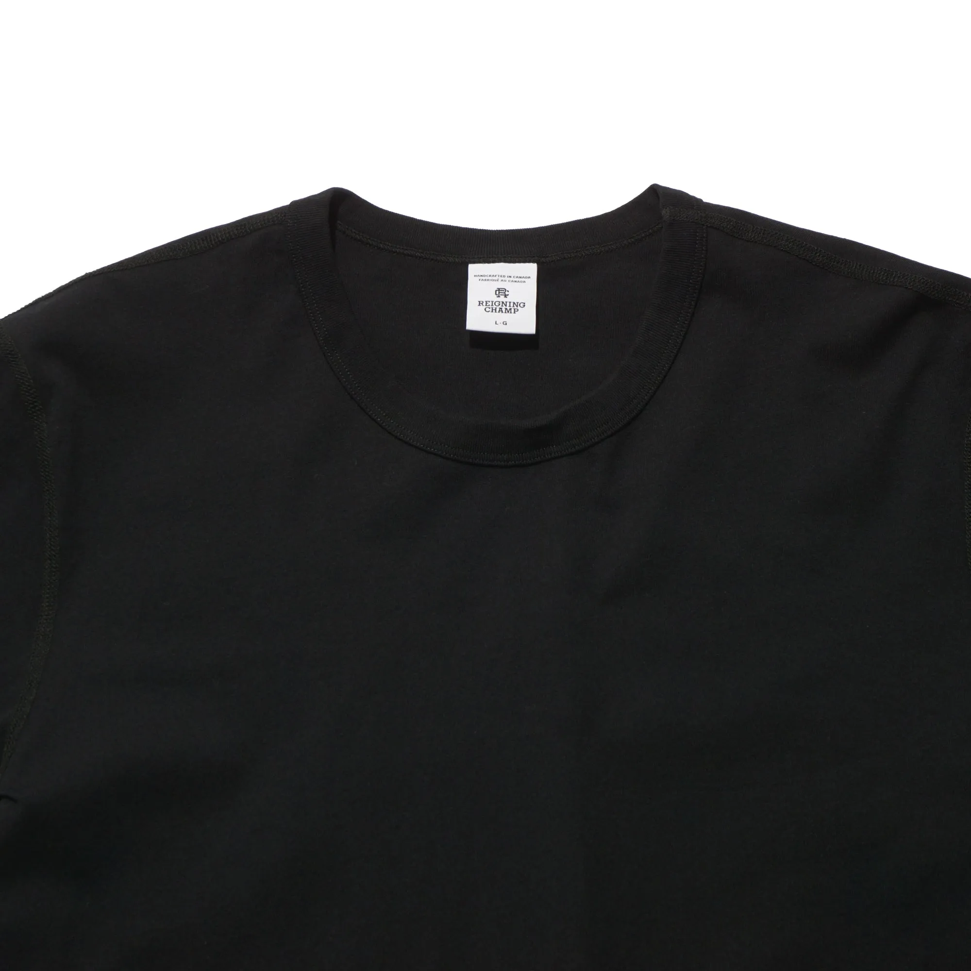 LIGHTWEIGHT JERSEY T-SHIRT "BLACK"