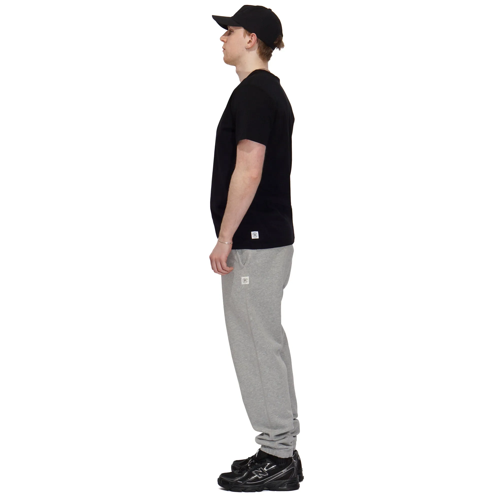 LIGHTWEIGHT JERSEY T-SHIRT "BLACK"