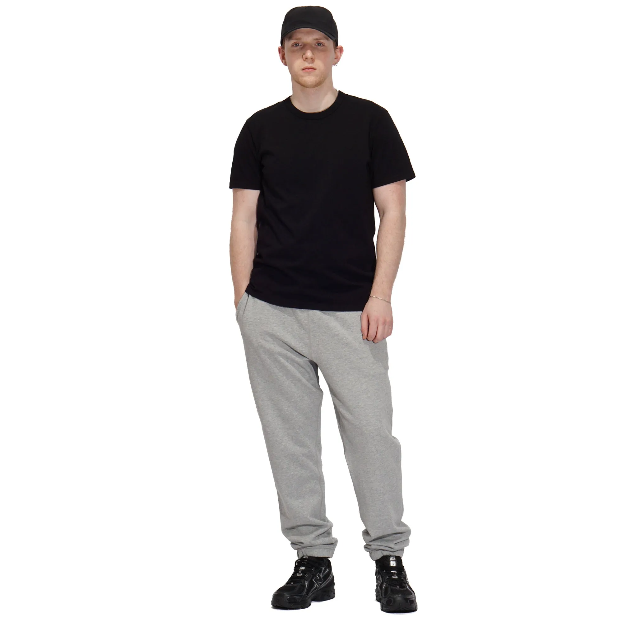 LIGHTWEIGHT JERSEY T-SHIRT "BLACK"