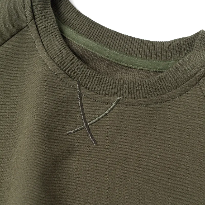 Little Bipsy - Pocket Pullover in Dark Moss