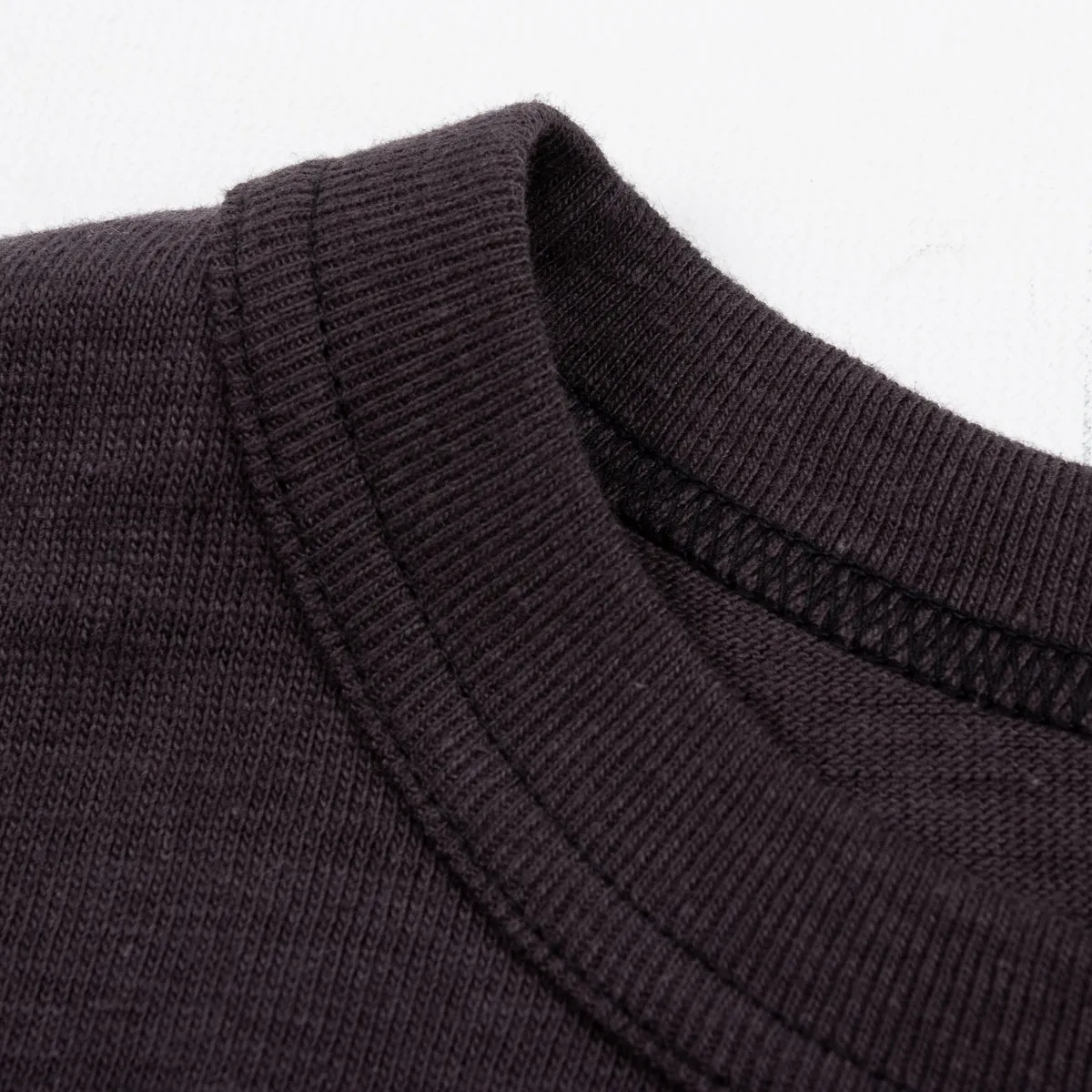 Long Sleeve Crew Neck Tee - Black