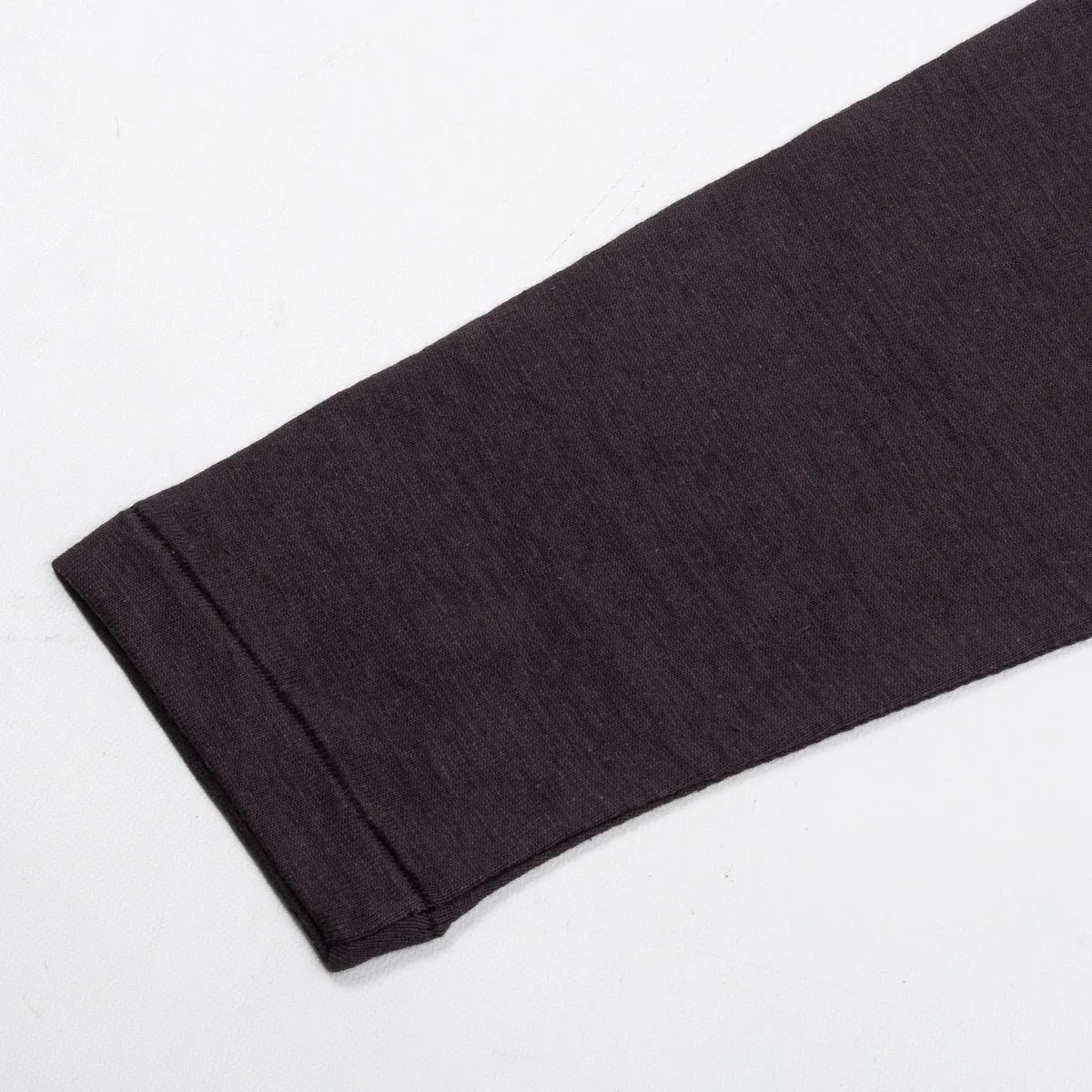 Long Sleeve Crew Neck Tee - Black