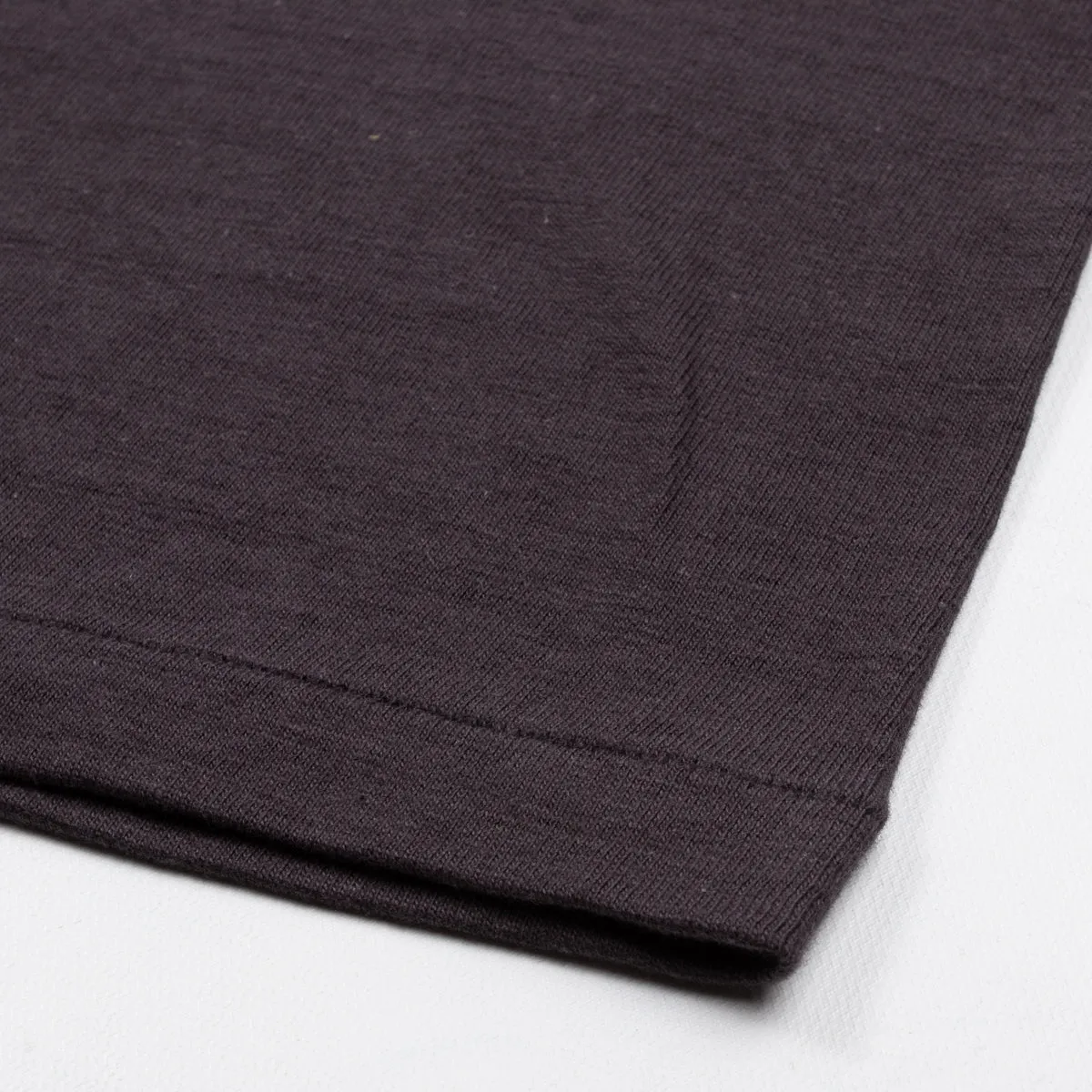 Long Sleeve Crew Neck Tee - Black