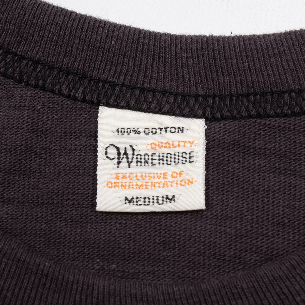 Long Sleeve Crew Neck Tee - Black