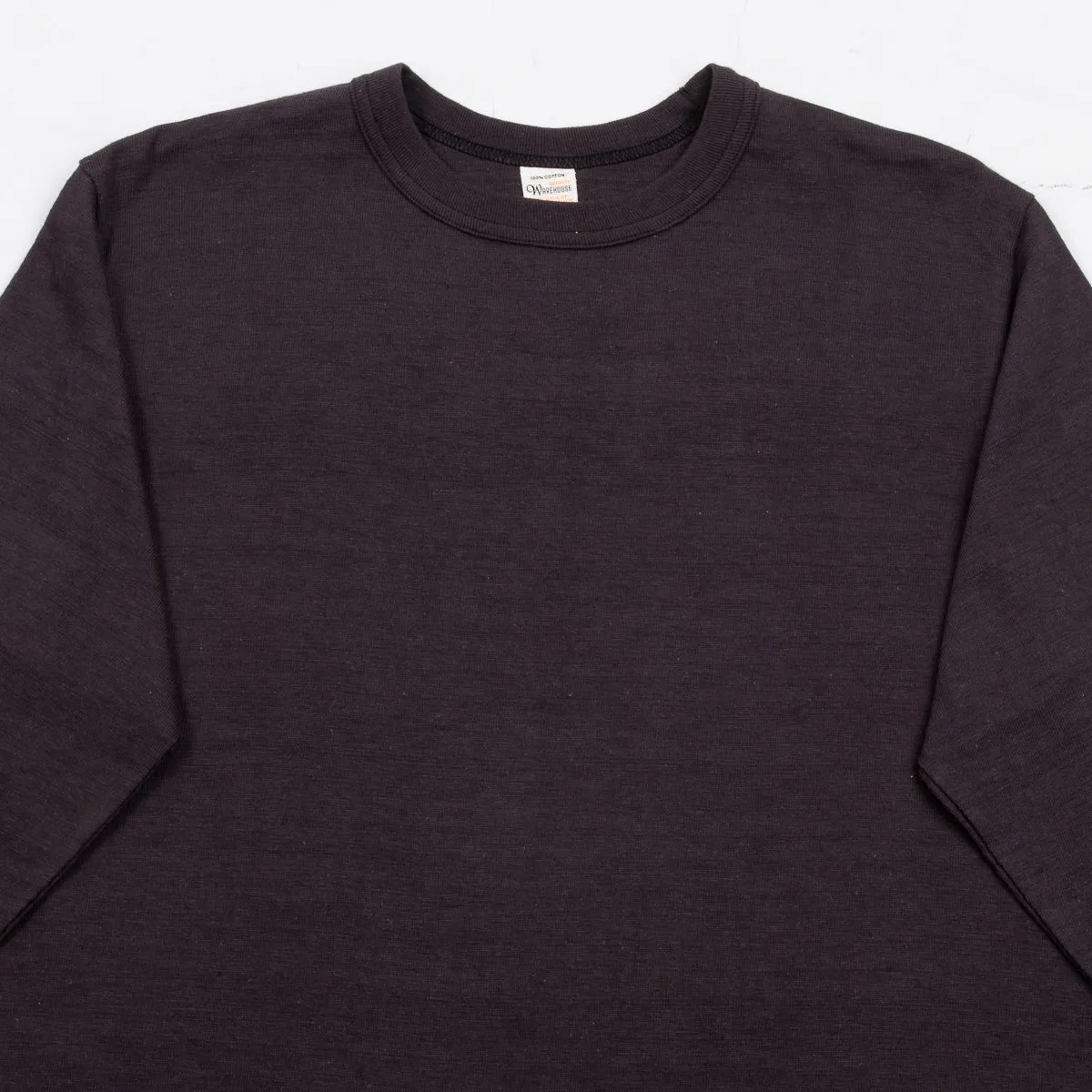 Long Sleeve Crew Neck Tee - Black