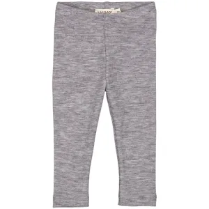 MarMar Wool Rib Grey Melange Leggings