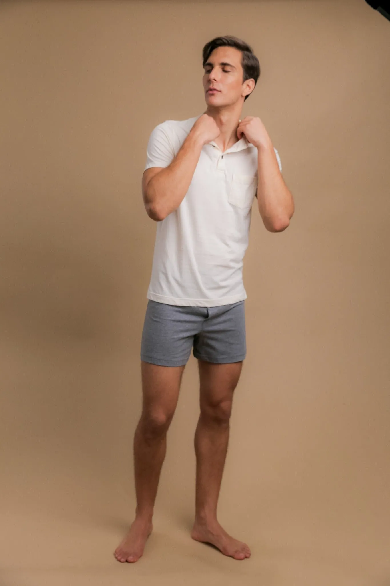 Men's Light Organic Polo Tee