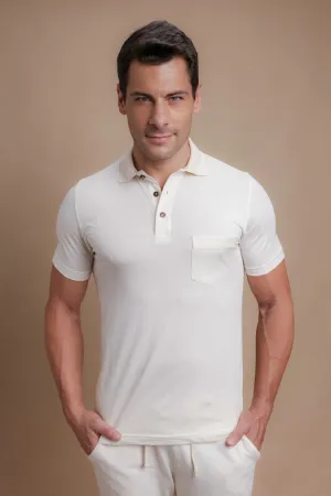 Men's Light Organic Polo Tee
