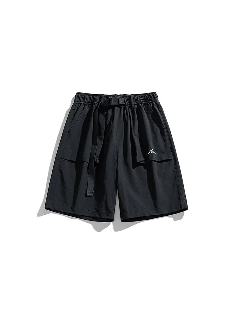 Men'S Loose Straight Shorts