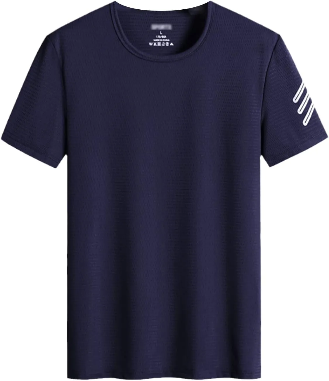 Men's Loose T-Shirt Summer Quick Dry Short Sleeve Tops