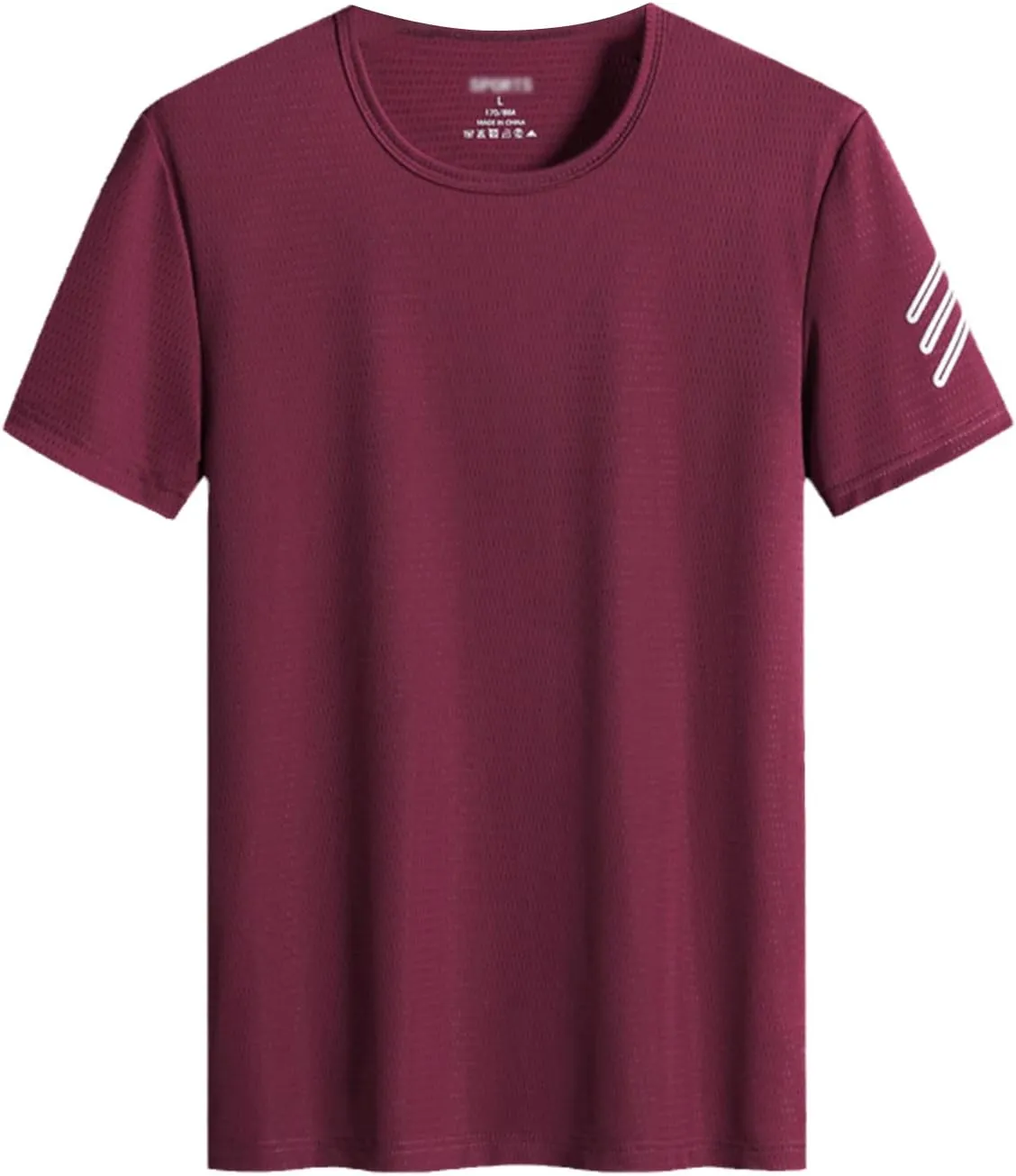 Men's Loose T-Shirt Summer Quick Dry Short Sleeve Tops
