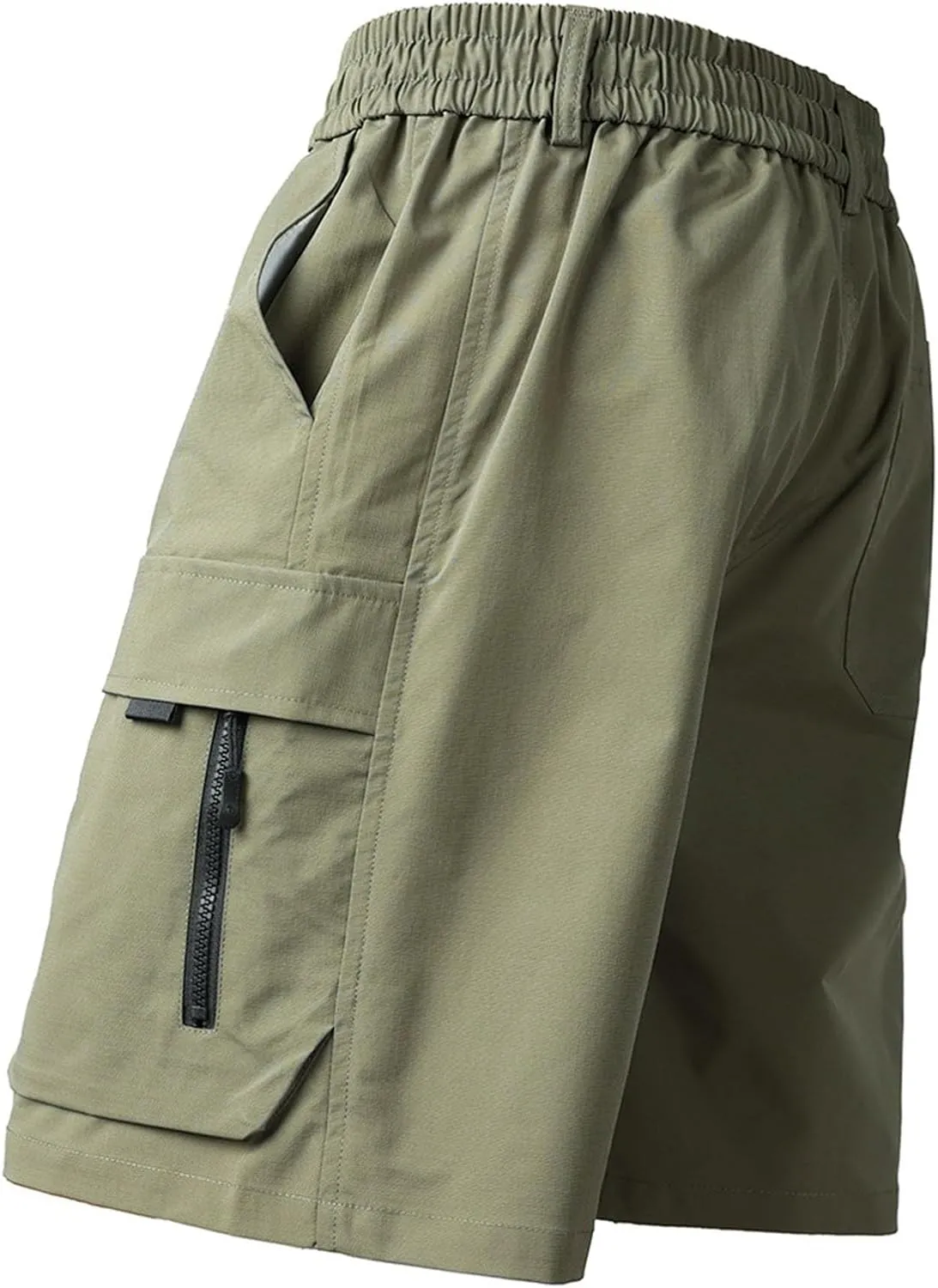 Mens Stretch Work Pants Hiking Slacks Linen Smarty Riding Elastic Waist Shorts Travel Basketball Leather Yoga Big and
