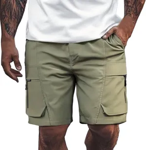 Mens Stretch Work Pants Hiking Slacks Linen Smarty Riding Elastic Waist Shorts Travel Basketball Leather Yoga Big and