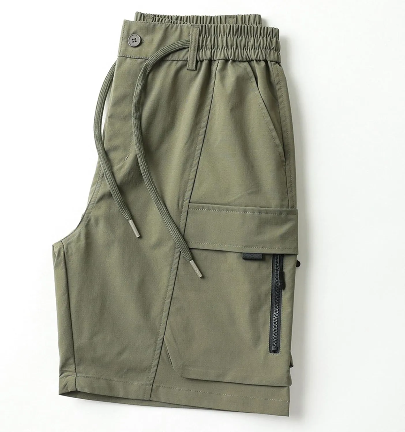 Mens Stretch Work Pants Hiking Slacks Linen Smarty Riding Elastic Waist Shorts Travel Basketball Leather Yoga Big and