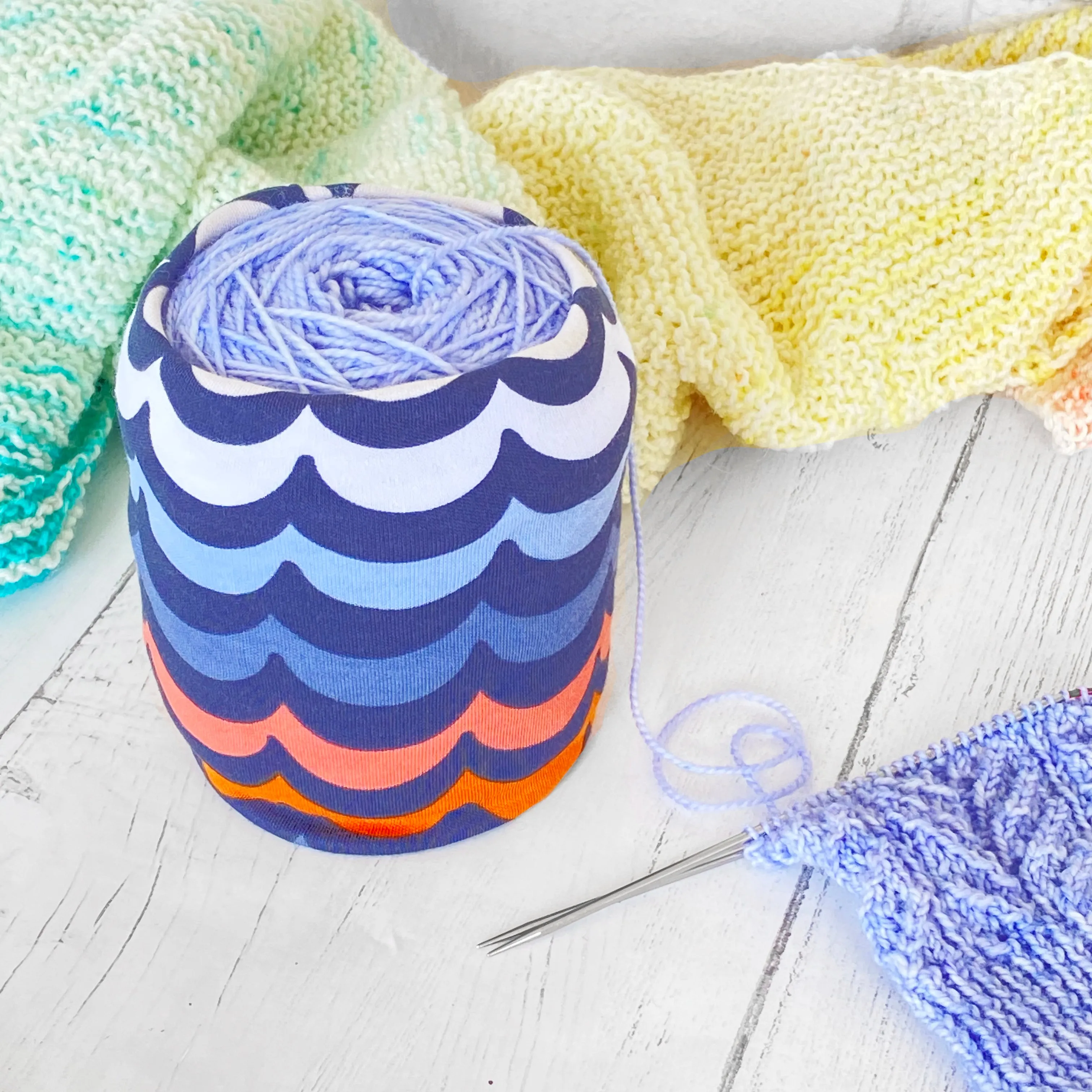 Miami Sunset Skein Coat