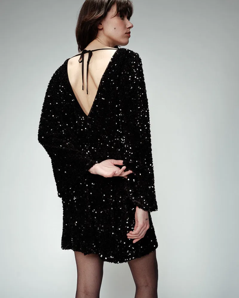 Midnight Glitter Dress