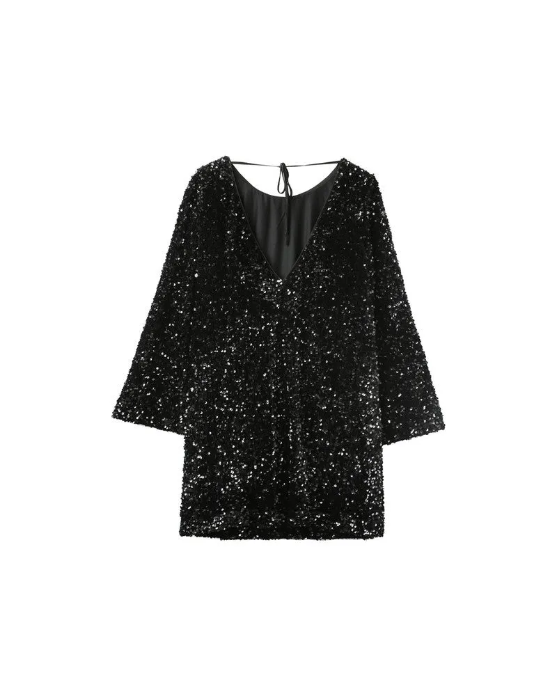 Midnight Glitter Dress