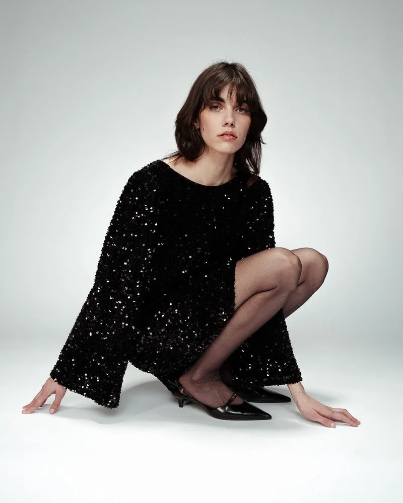 Midnight Glitter Dress