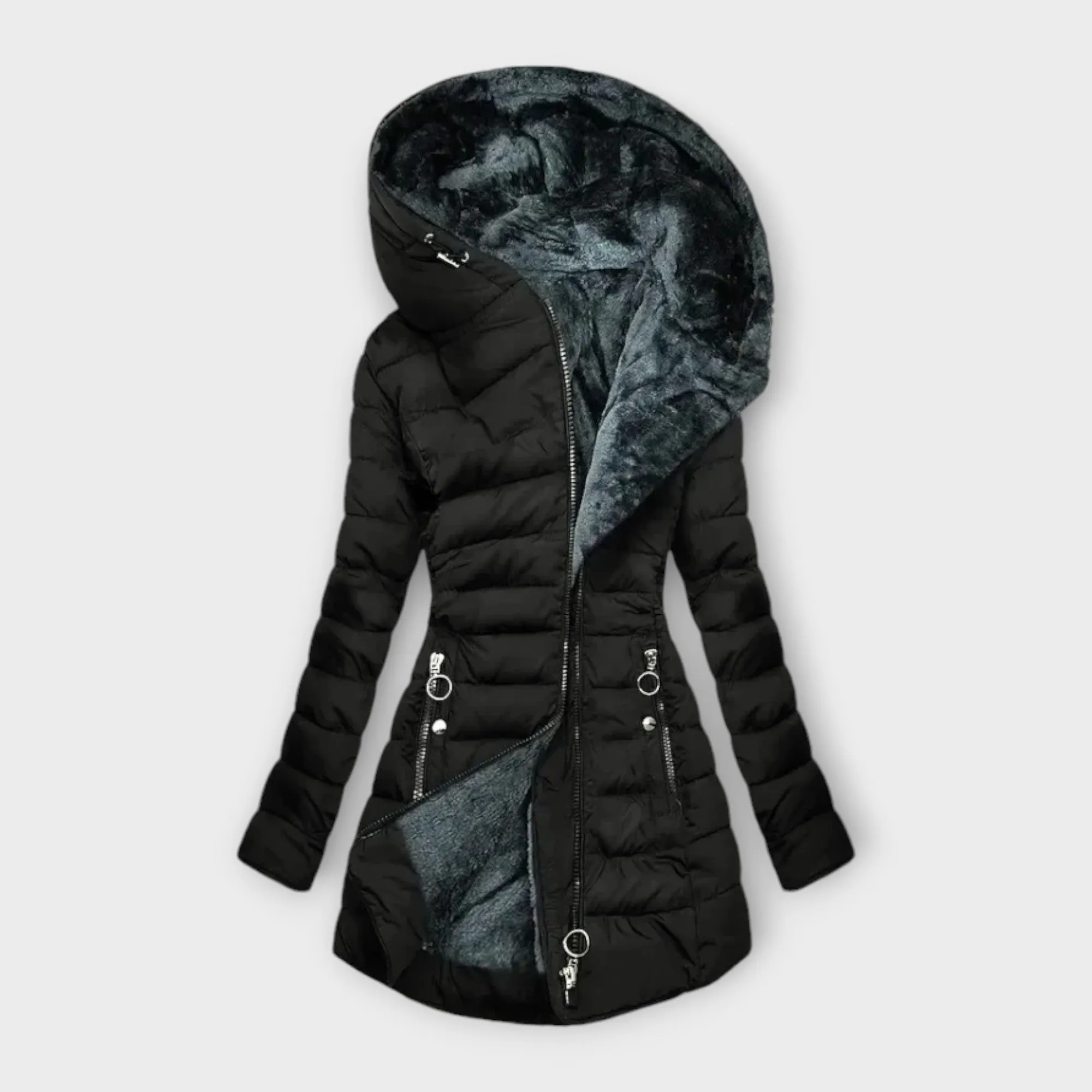 Naomi | Cozy Faux Fur-Lined Coat