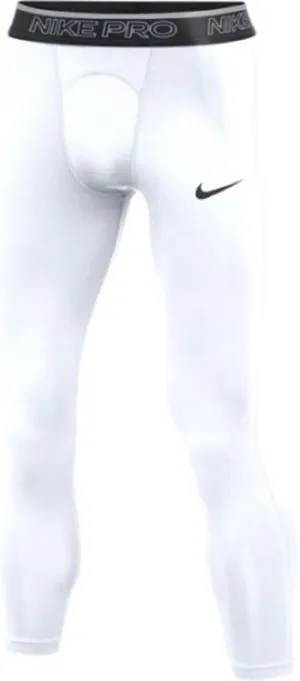 Nike Men Pro 3/4 Length Compression Training Tights Sports Workout Leggings