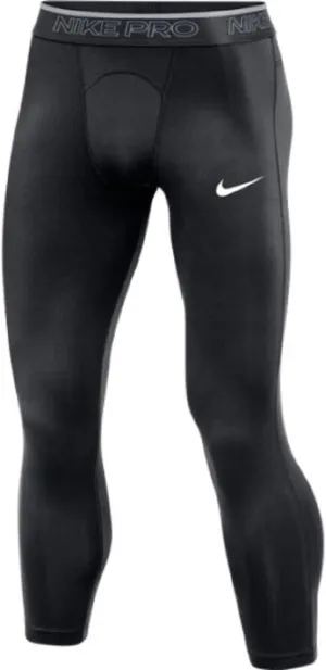 Nike Men Pro 3/4 Length Compression Training Tights Sports Workout Leggings