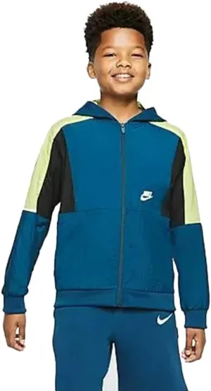 Nike Sportswear Hybrid Fleece Crewneck Boys Active Sweaters