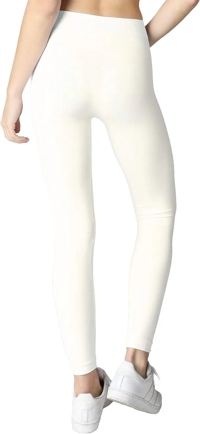 NIKIBIKI Women Seamless Base Layer Legging Tights, Made in U.S.A, One Size