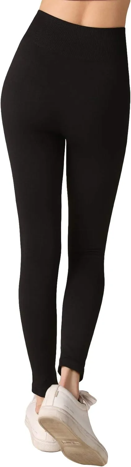 NIKIBIKI Women Seamless Signature Classic Leggings, Made in U.S.A, One Size