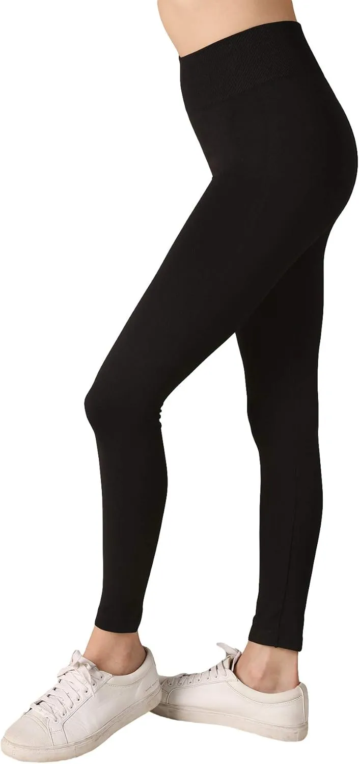 NIKIBIKI Women Seamless Signature Classic Leggings, Made in U.S.A, One Size