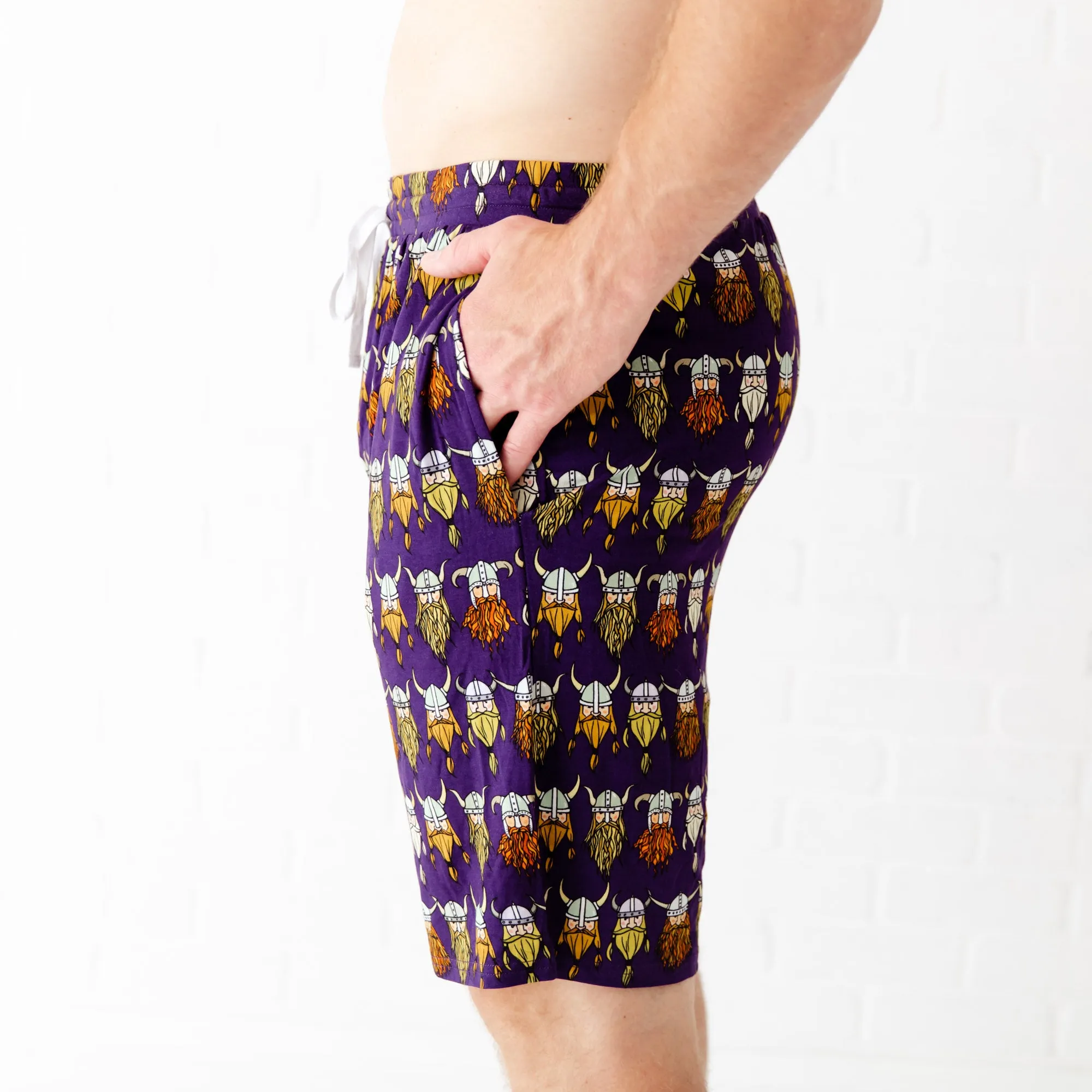 Nordic Revival Men's Sleep Shorts