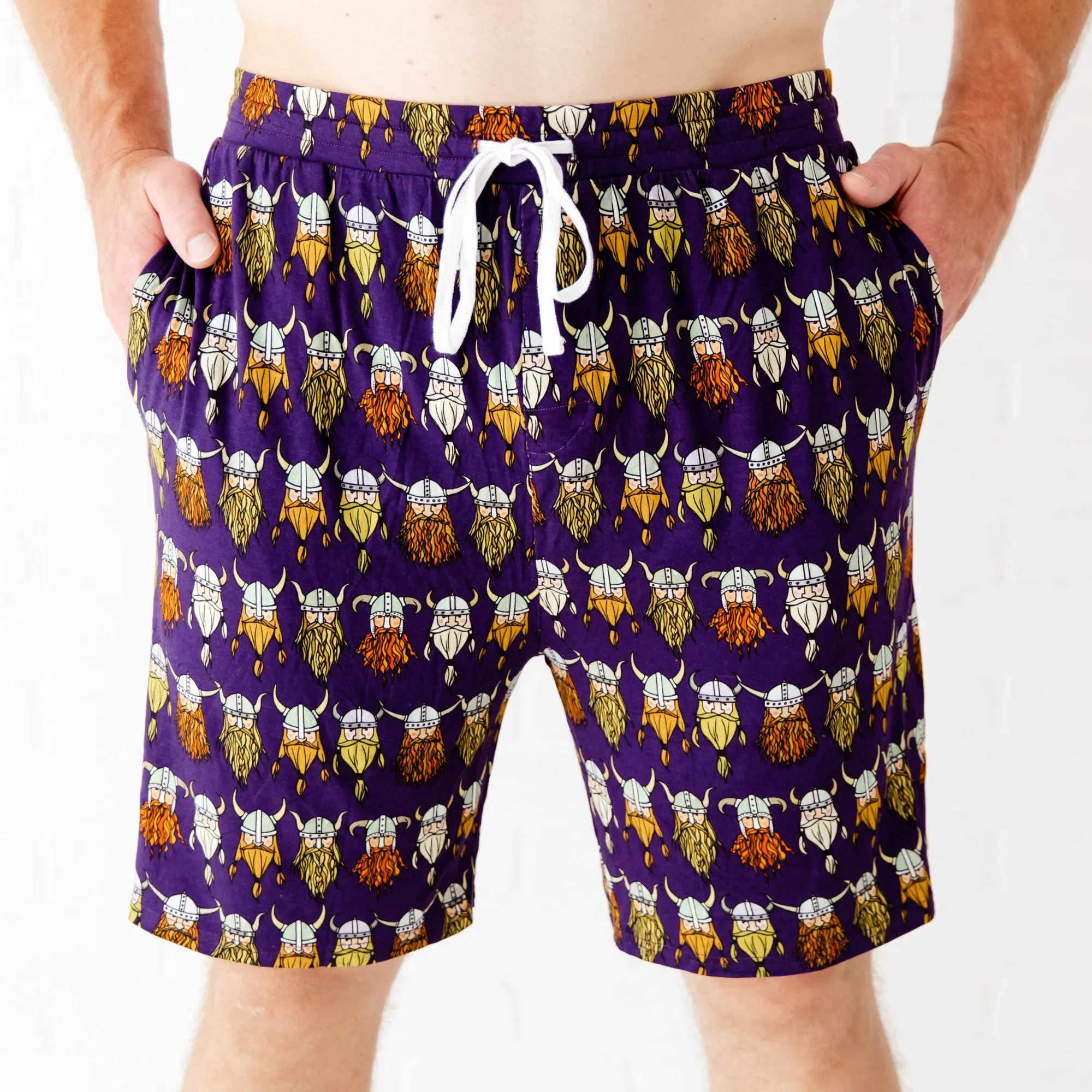 Nordic Revival Men's Sleep Shorts