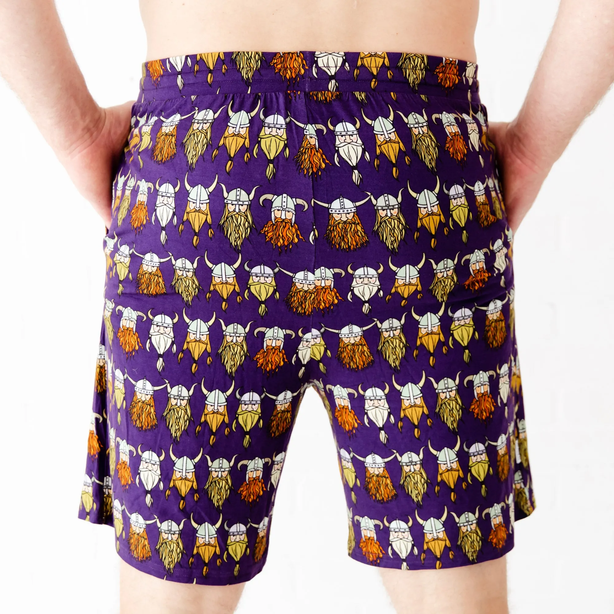 Nordic Revival Men's Sleep Shorts