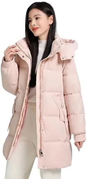 Parkas Jacket Women's Korean Autumn Winter Loose Hooded Thicken Warm Down Cotton Padded Short Coats Female Tops