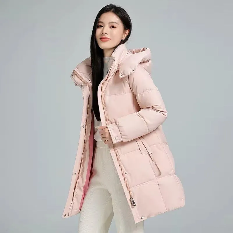 Parkas Jacket Women's Korean Autumn Winter Loose Hooded Thicken Warm Down Cotton Padded Short Coats Female Tops
