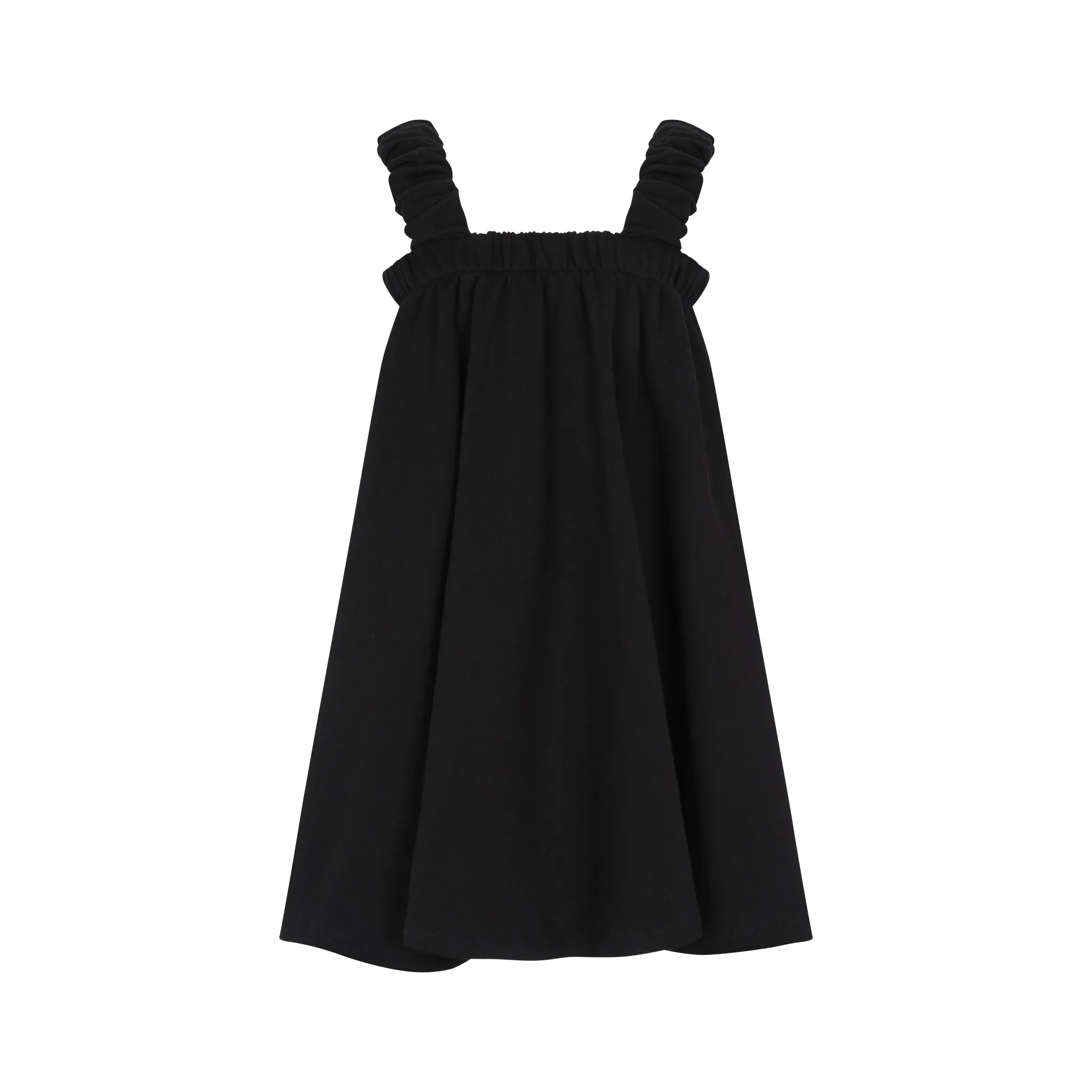 Parni Black Overall Skirt with LP Heart Label
