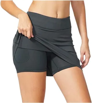 Performance Active Skorts Skirt Skirts Womens 2023 Pencil Skirts Womens Running Tennis Golf Workout Sports Natural Clothes