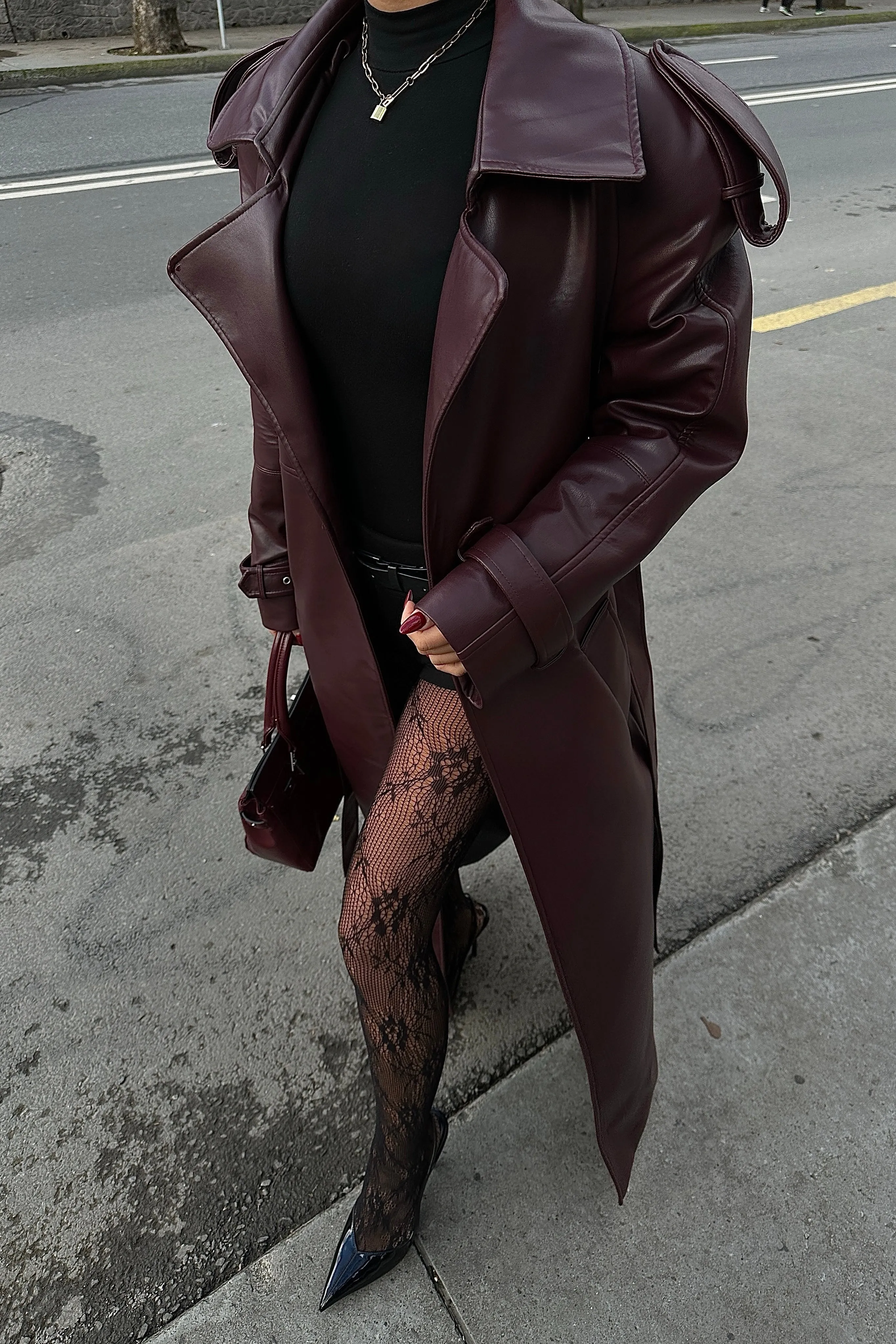 Premium Longline Belted Coat